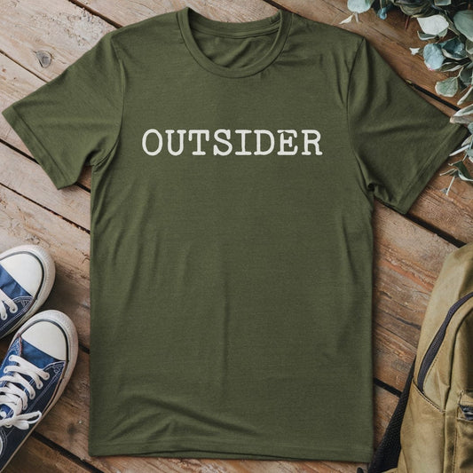 T-Shirt Military Green / S Outsider Funny T-Shirt