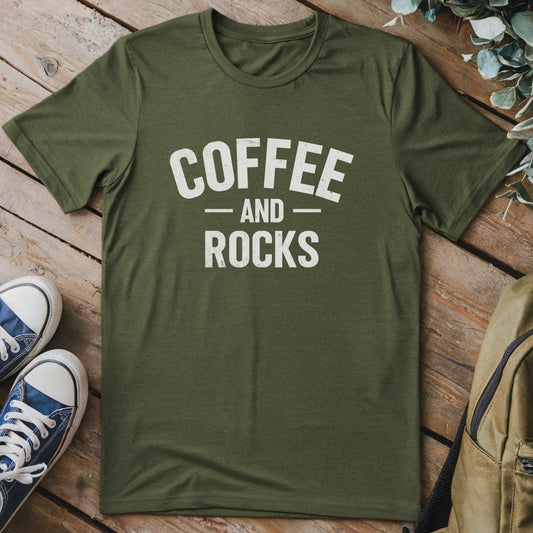 T-Shirt Military Green / S Coffee & Rocks T-Shirt