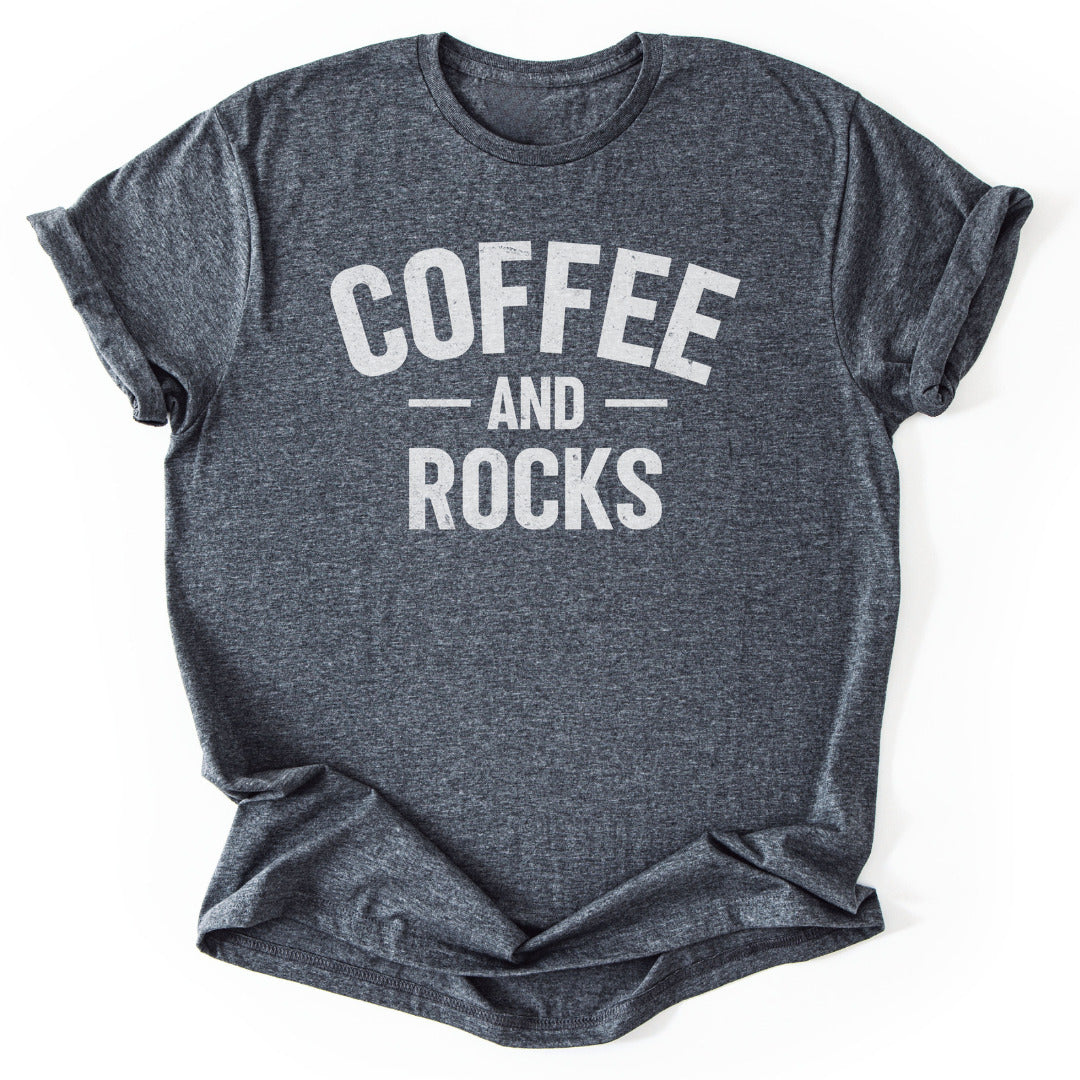 T-Shirt Dark Heather / S Coffee & Rocks T-Shirt