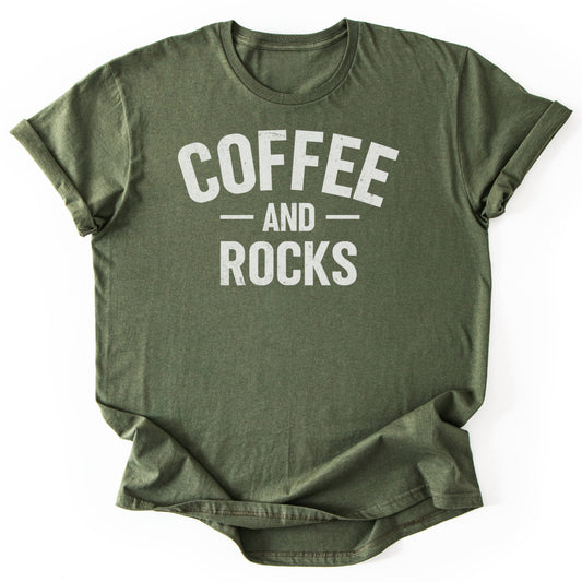 T-Shirt Military Green / S Coffee & Rocks T-Shirt