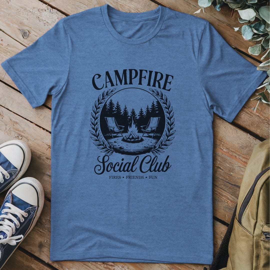 T-Shirt Heather Indigo / S Campfire Social Club T-Shirt