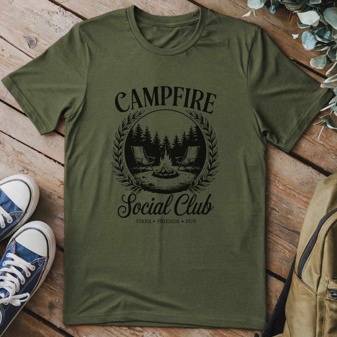 T-Shirt Military Green / S Campfire Social Club T-Shirt