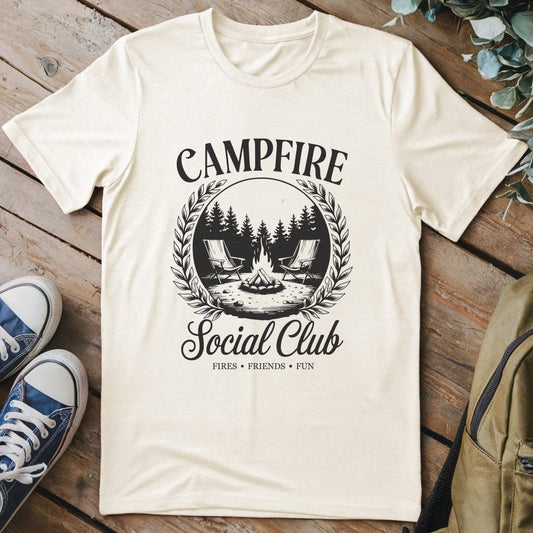 T-Shirt Natural / S Campfire Social Club T-Shirt