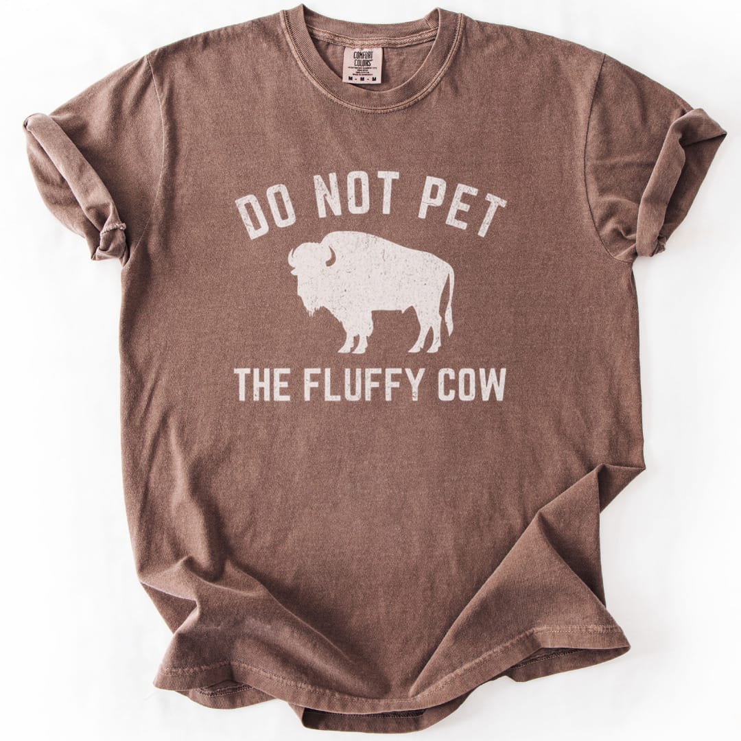 T-Shirt Espresso / S Fluffy Cow Premium