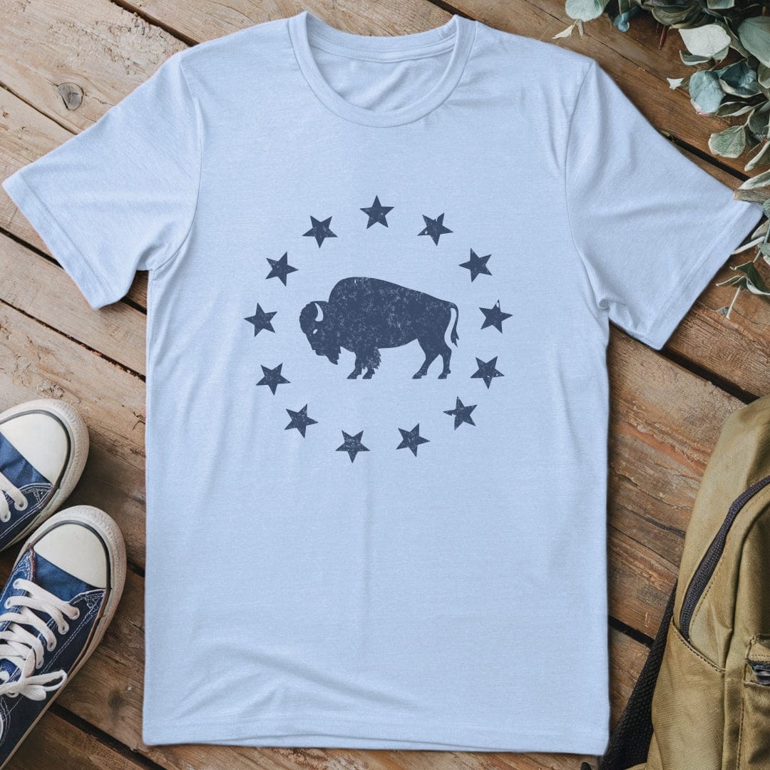 T-Shirt Light Blue / S American Plains T-Shirt