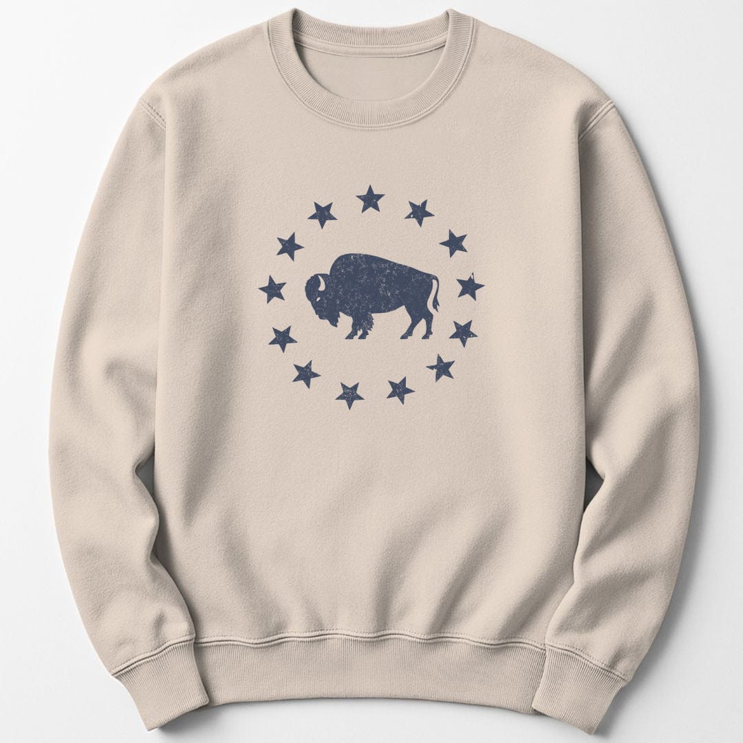 Sweatshirt Sand / S American Plains Sweatshirt