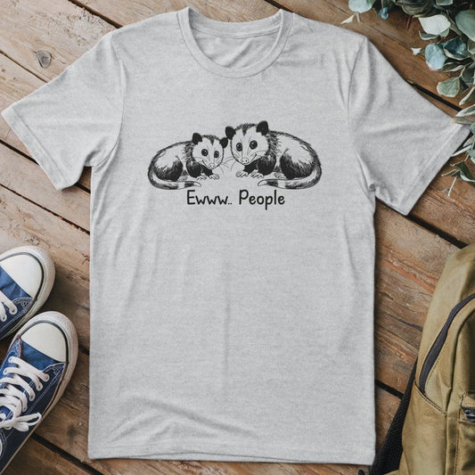 T-Shirt Sport Grey / S Eww People Funny T-Shirt