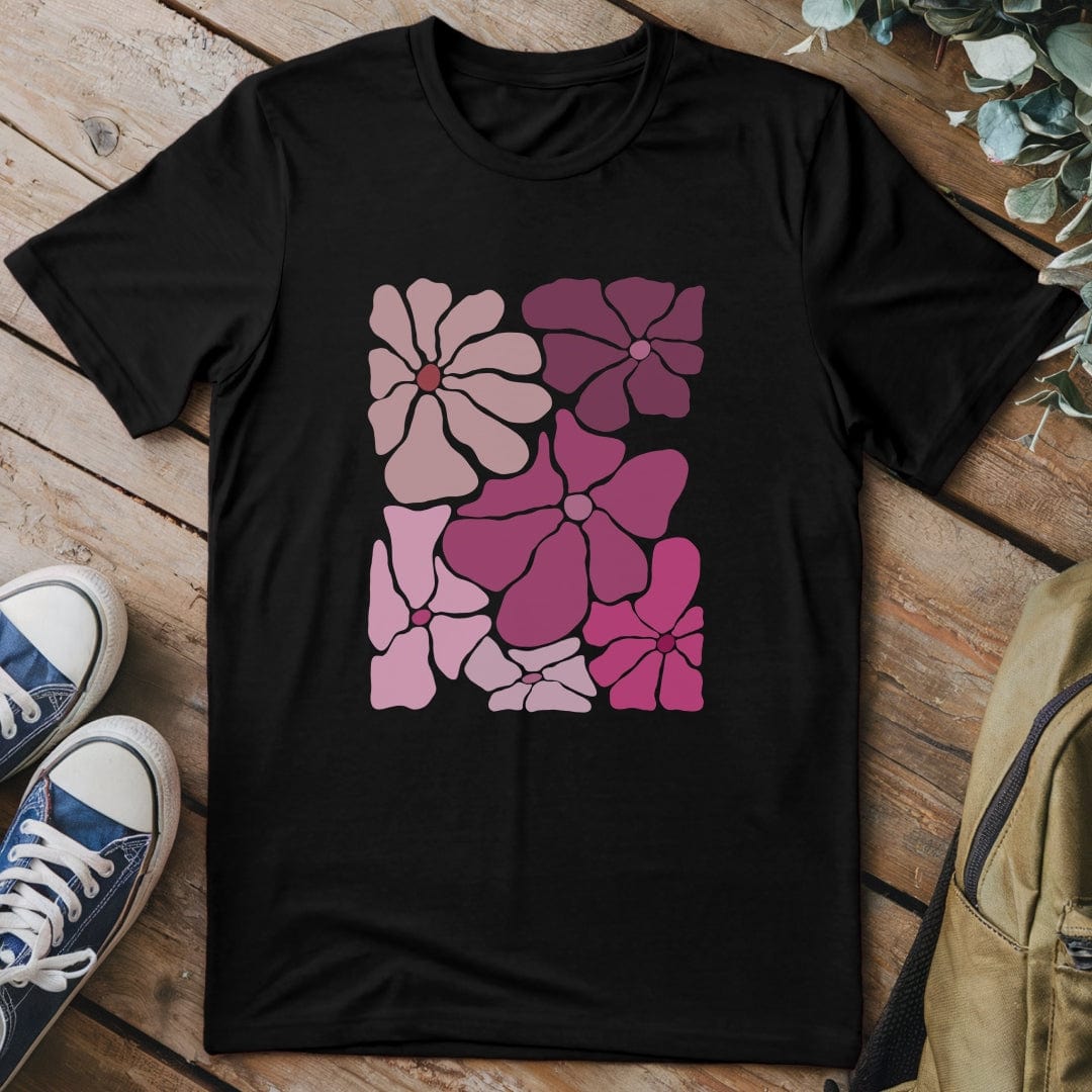T-Shirt Black / S Flower Power T-Shirt