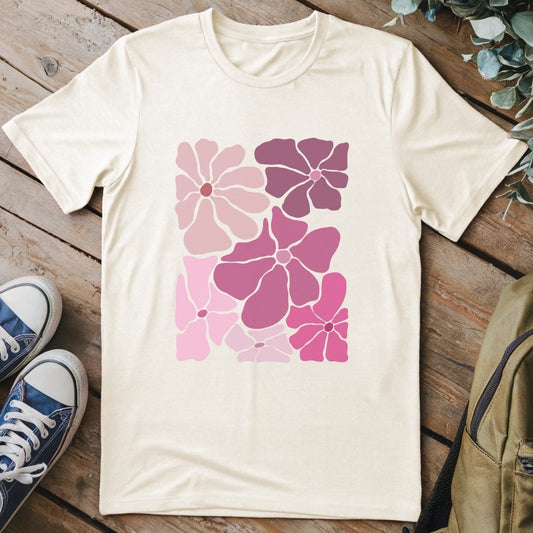 T-Shirt Natural / S Flower Power T-Shirt