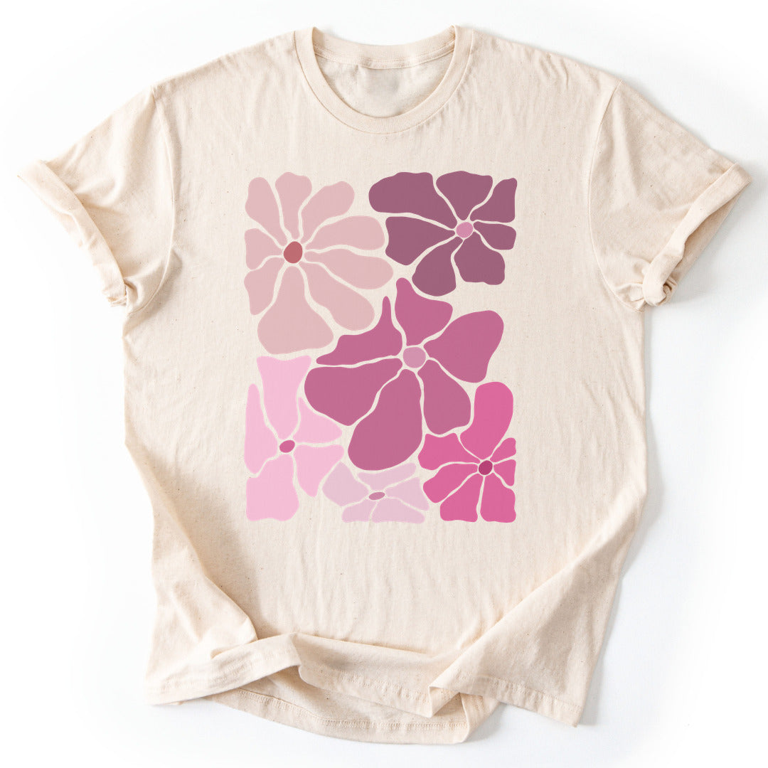 T-Shirt Natural / S Flower Power T-Shirt