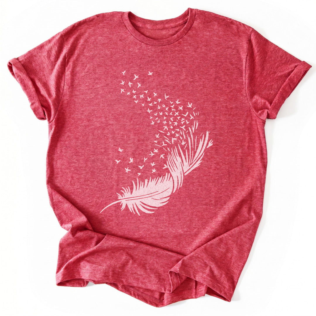 T-Shirt Heather Red / S Free to Fly T-Shirt