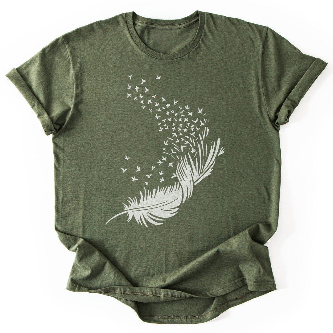 T-Shirt Military Green / S Free to Fly T-Shirt