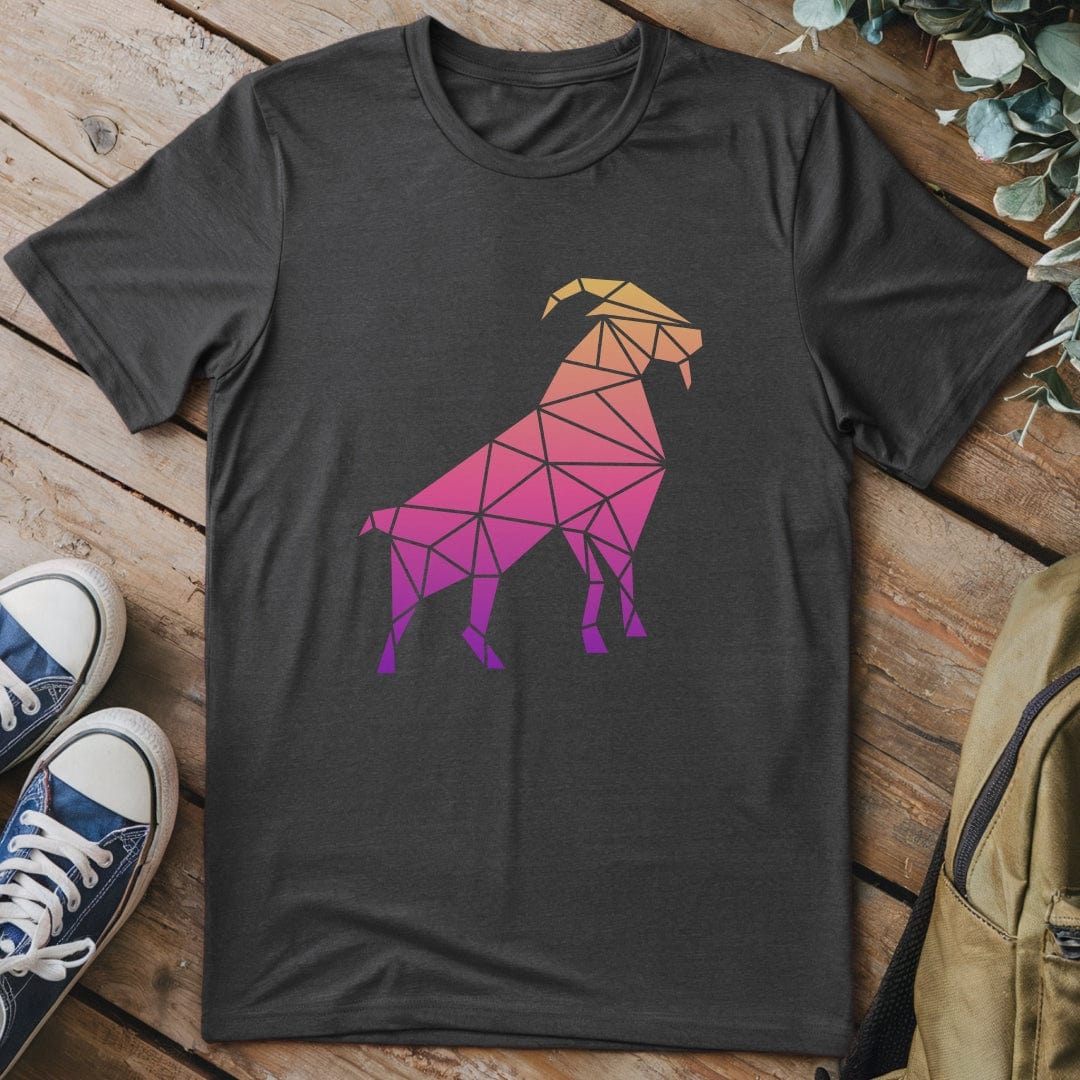 T-Shirt Dark Heather / S Prism Goat T-Shirt