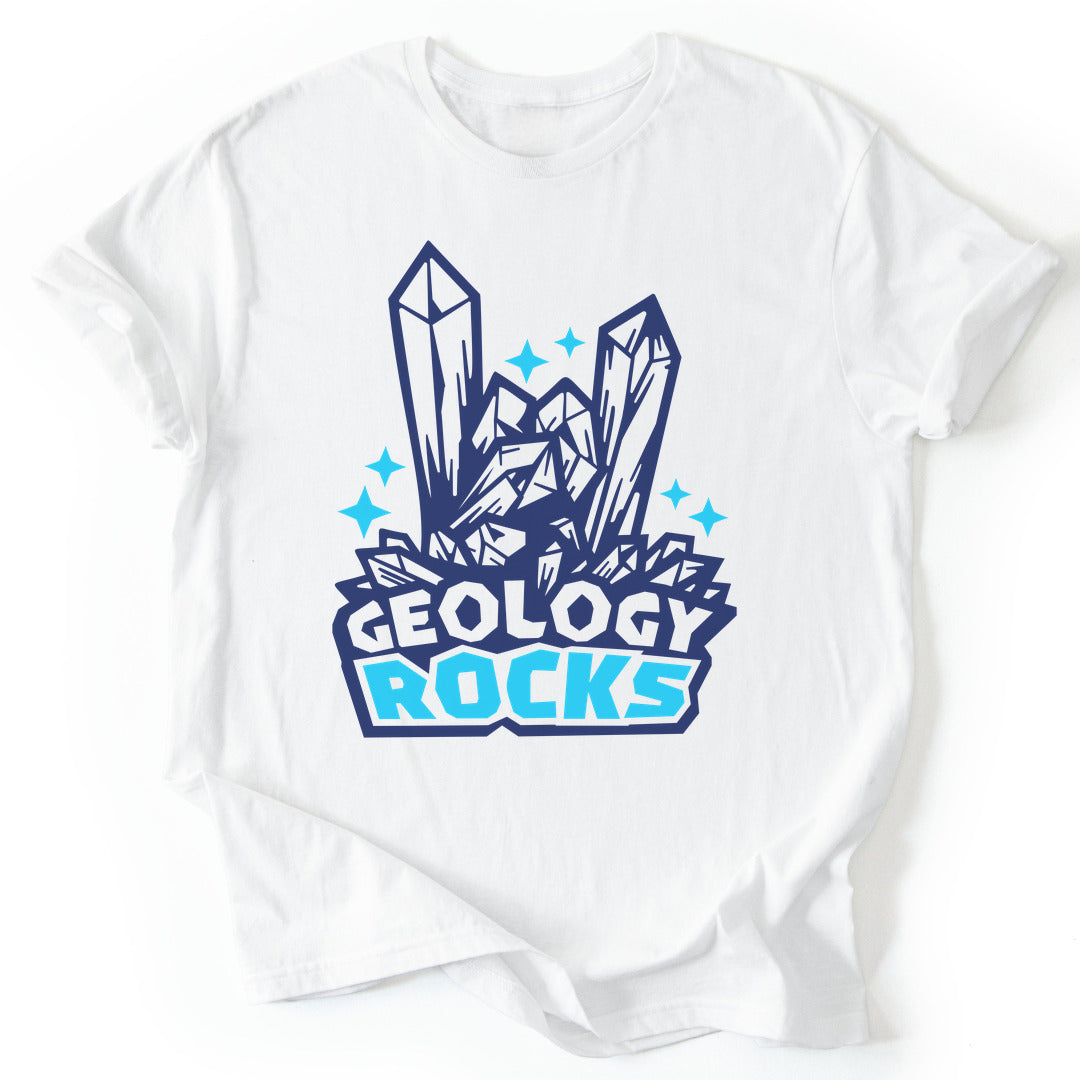 T-Shirt White / S Geology Rocks T-Shirt