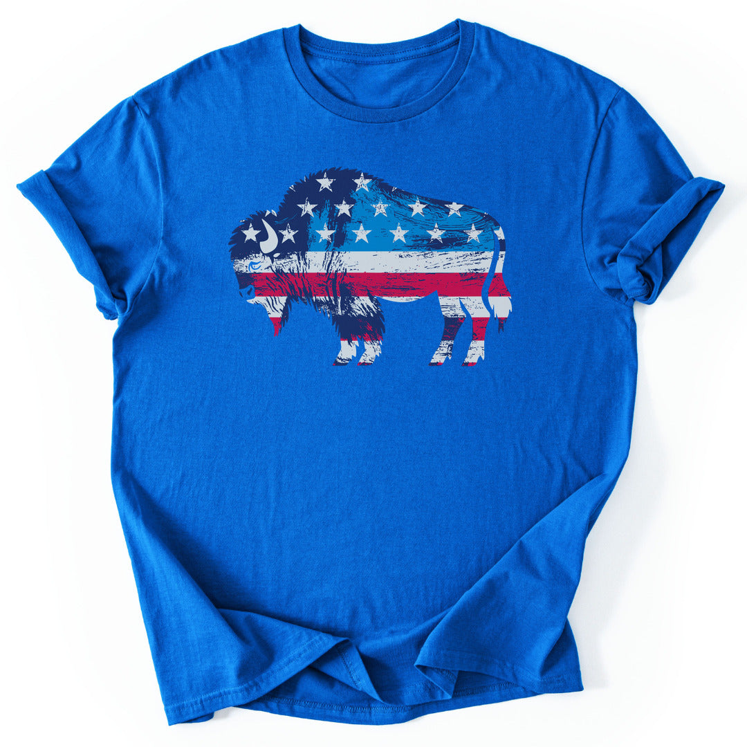 T-Shirt Royal / S Roam Free, America T-Shirt