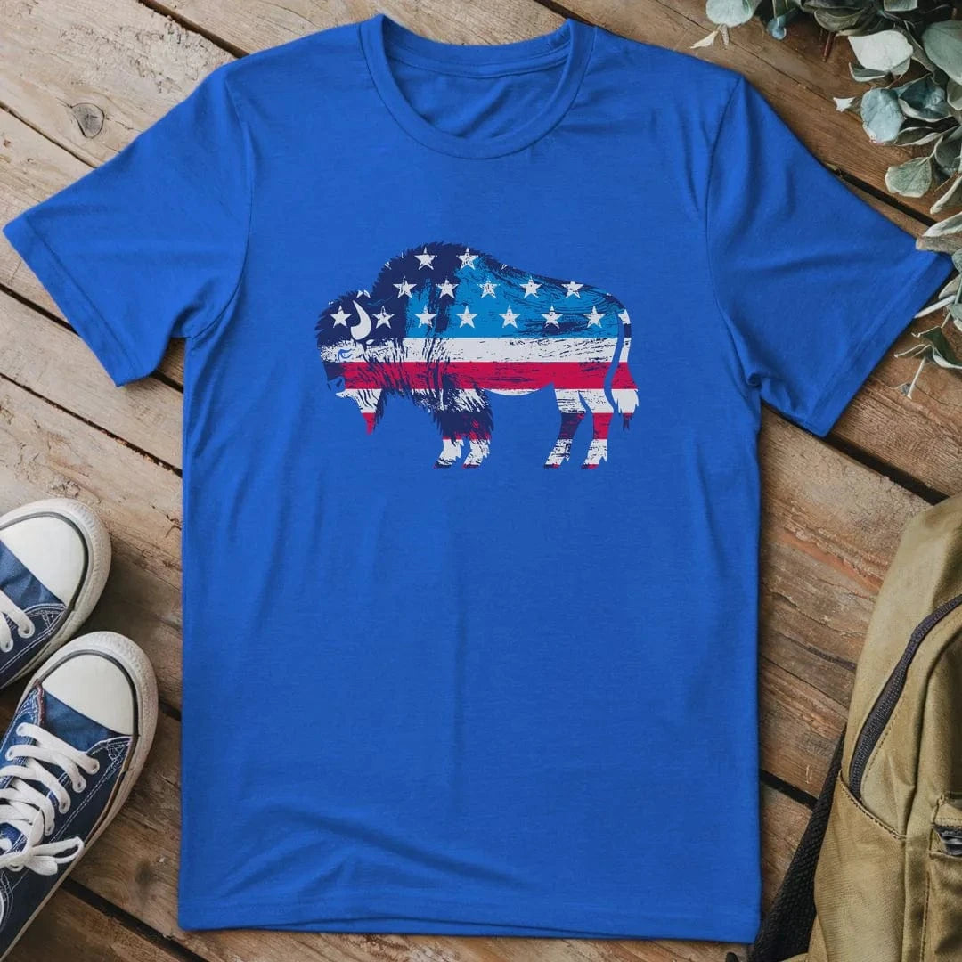 T-Shirt Royal / S Roam Free, America T-Shirt