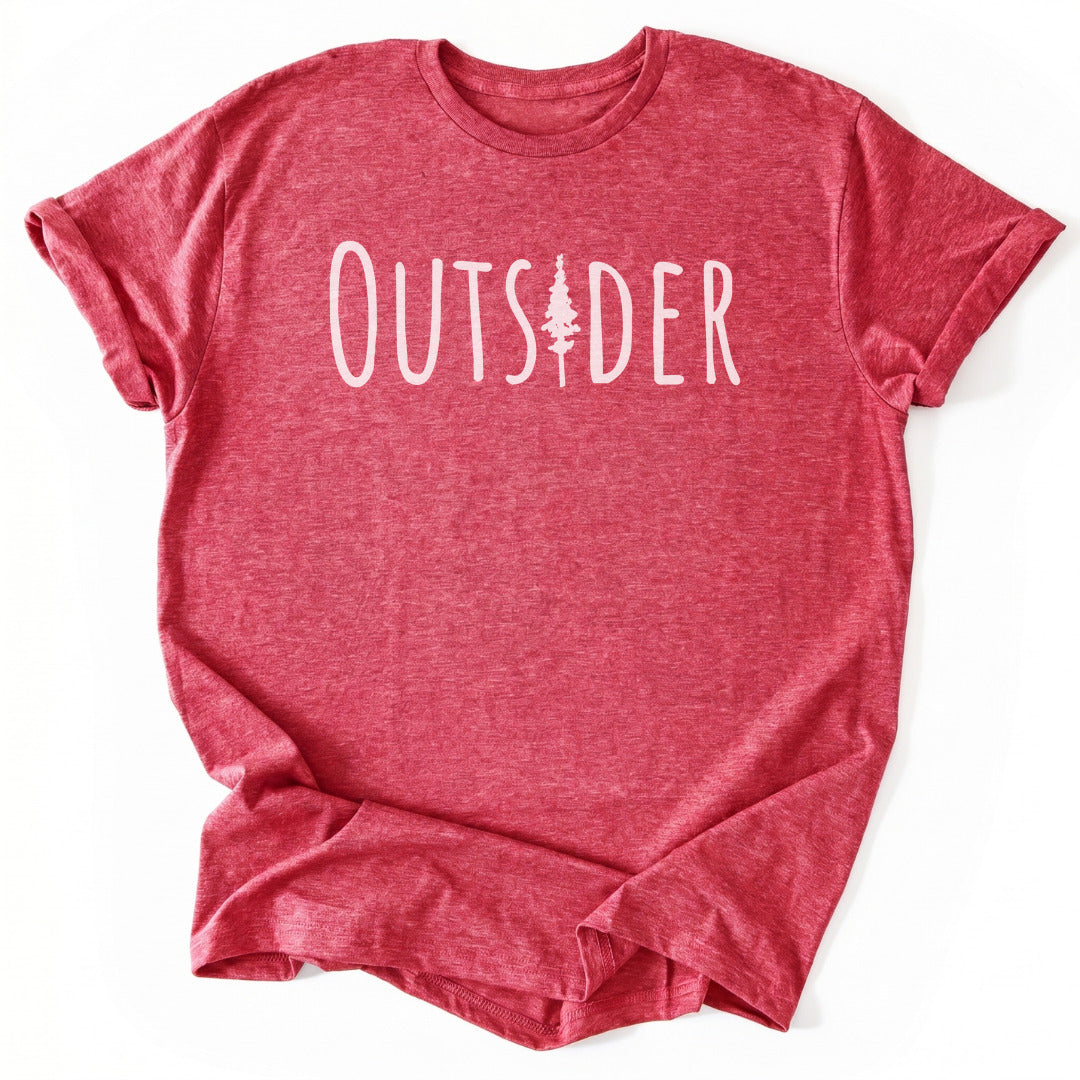 T-Shirt Heather Red / S Outsider T-Shirt