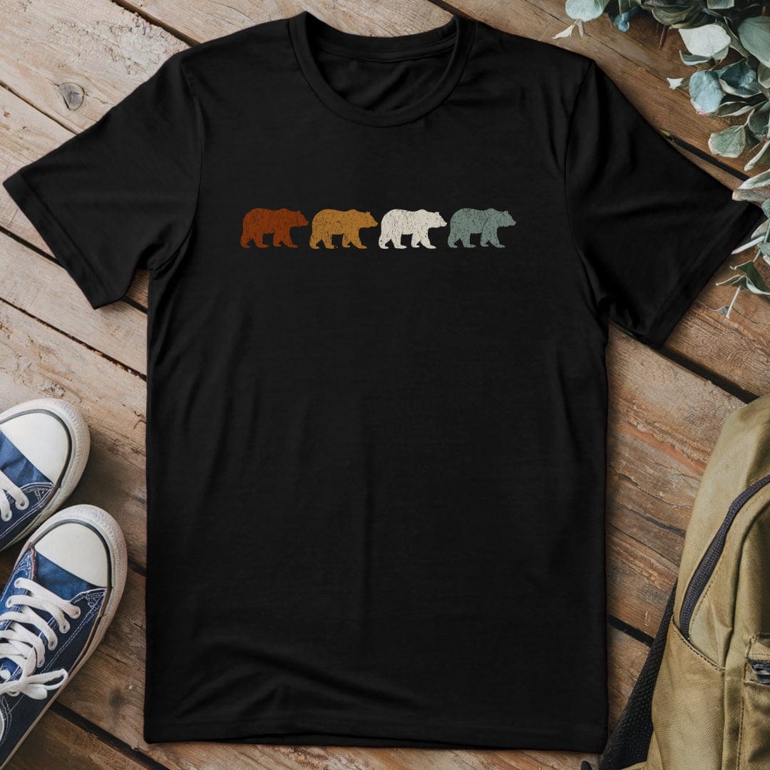T-Shirt Black / S Bears of the Wild T-Shirt