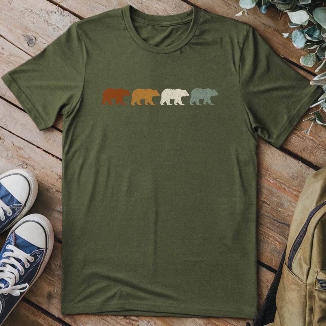 T-Shirt Military Green / S Bears of the Wild T-Shirt