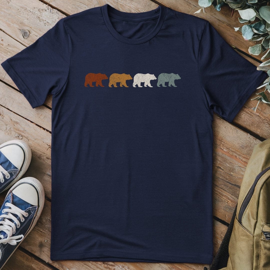 T-Shirt Navy / S Bears of the Wild T-Shirt