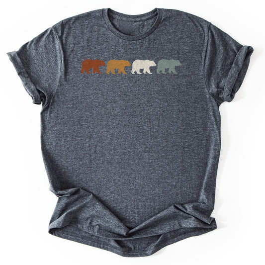 T-Shirt Dark Heather / S Bears of the Wild T-Shirt