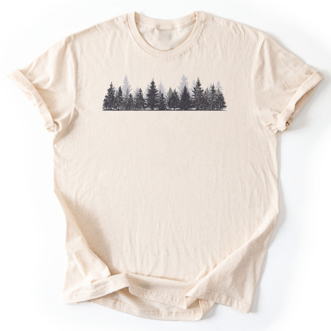 T-Shirt Natural / S Twilight Pines T-Shirt