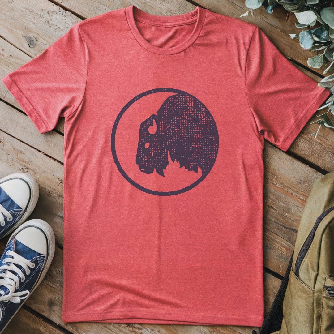 T-Shirt Heather Red / S Prairie Guardian T-Shirt