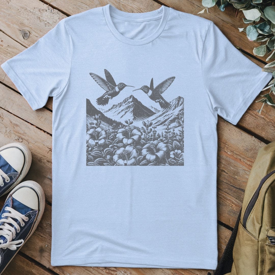 T-Shirt Light Blue / S Mountain Whispers T-Shirt