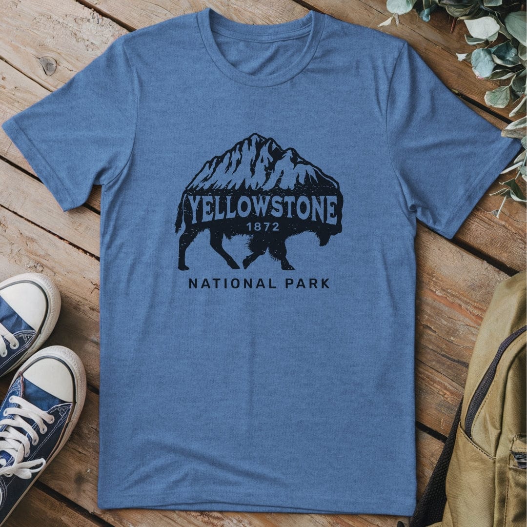T-Shirt Heather Indigo / S Yellowstone Legacy T-Shirt