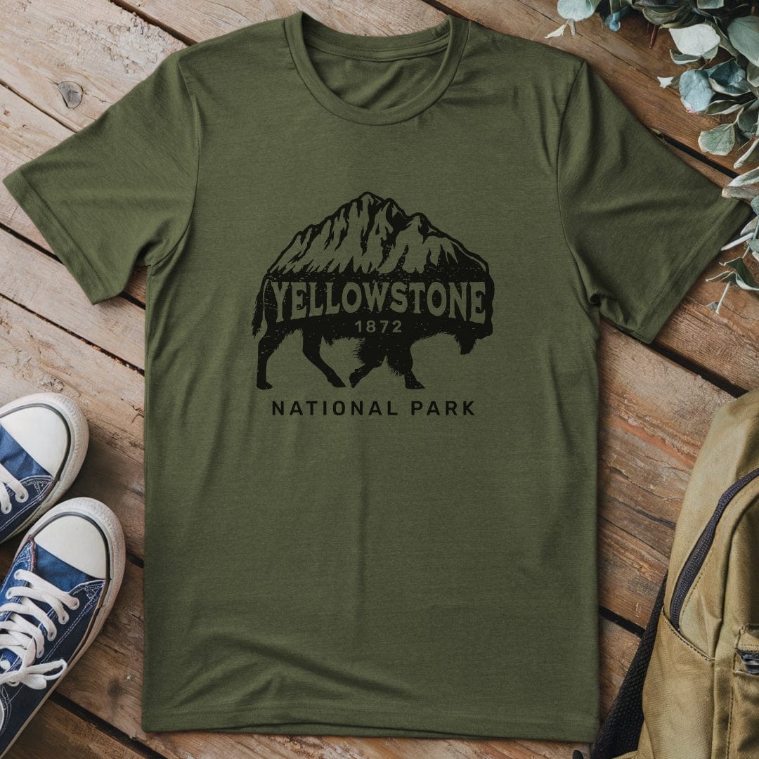 T-Shirt Military Green / S Yellowstone Legacy T-Shirt