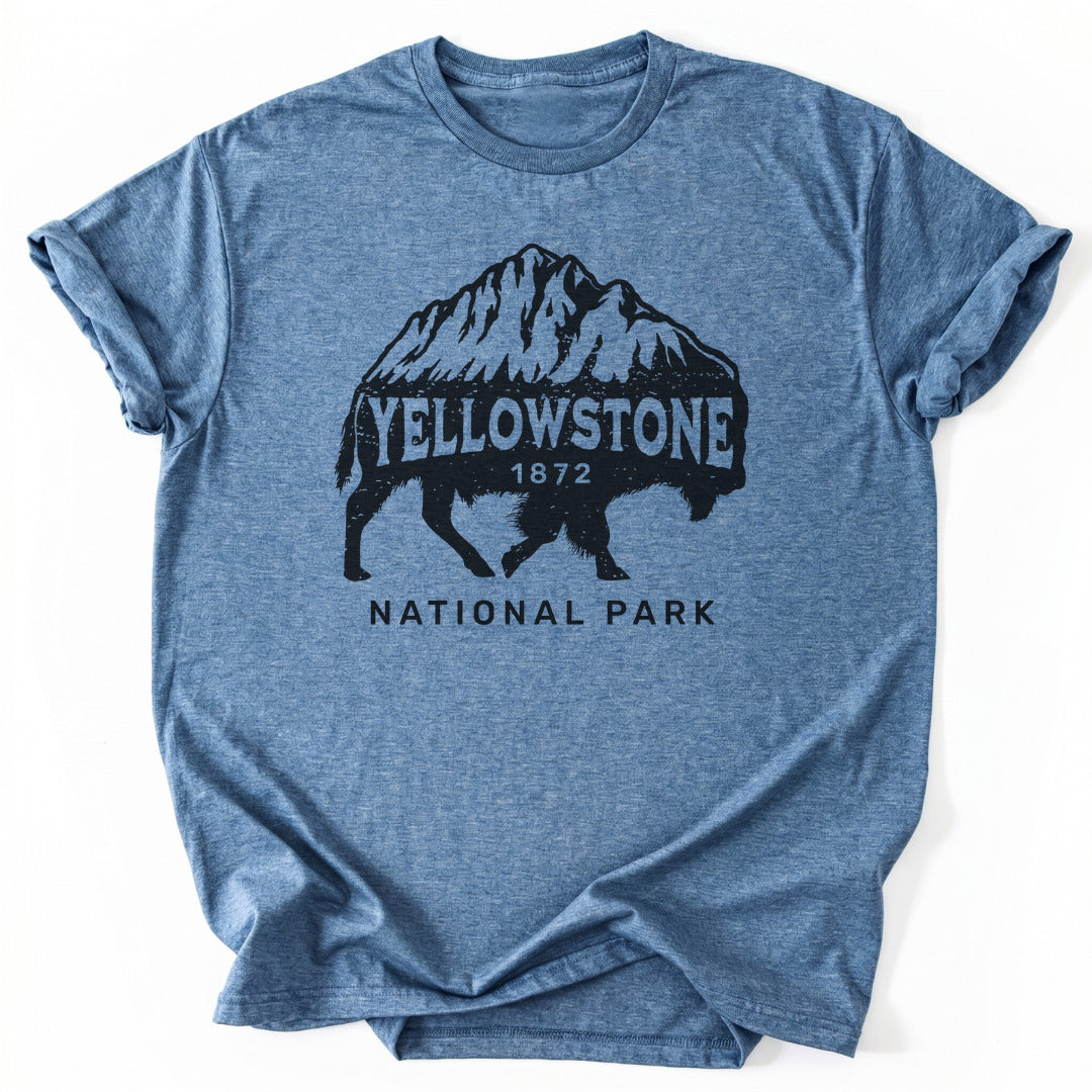 T-Shirt Heather Indigo / S Yellowstone Legacy T-Shirt