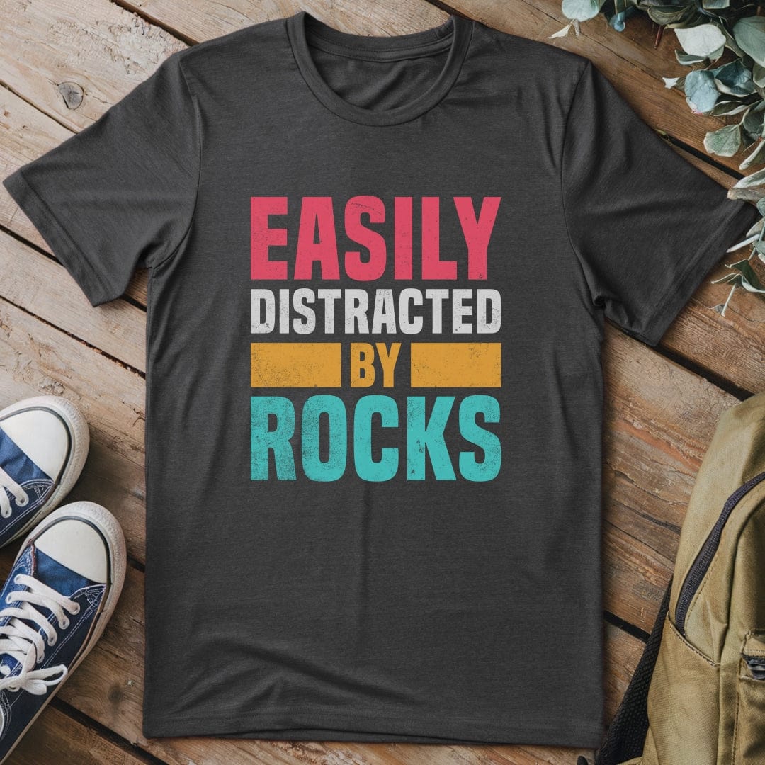 T-Shirt Dark Heather / S Rock Spotter Funny T-Shirt