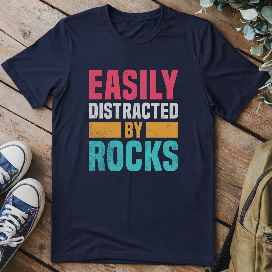 T-Shirt Navy / S Rock Spotter Funny T-Shirt