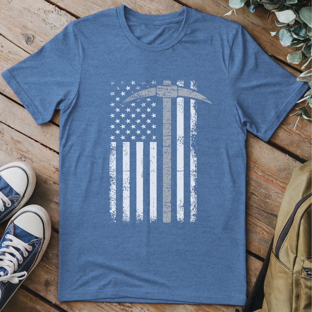 T-Shirt Heather Indigo / S Rockhound Patriot T-Shirt
