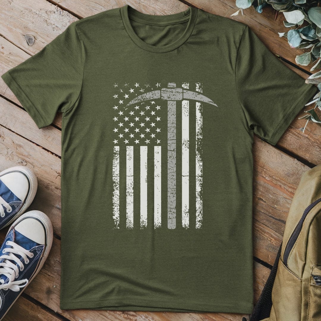 T-Shirt Military Green / S Rockhound Patriot T-Shirt