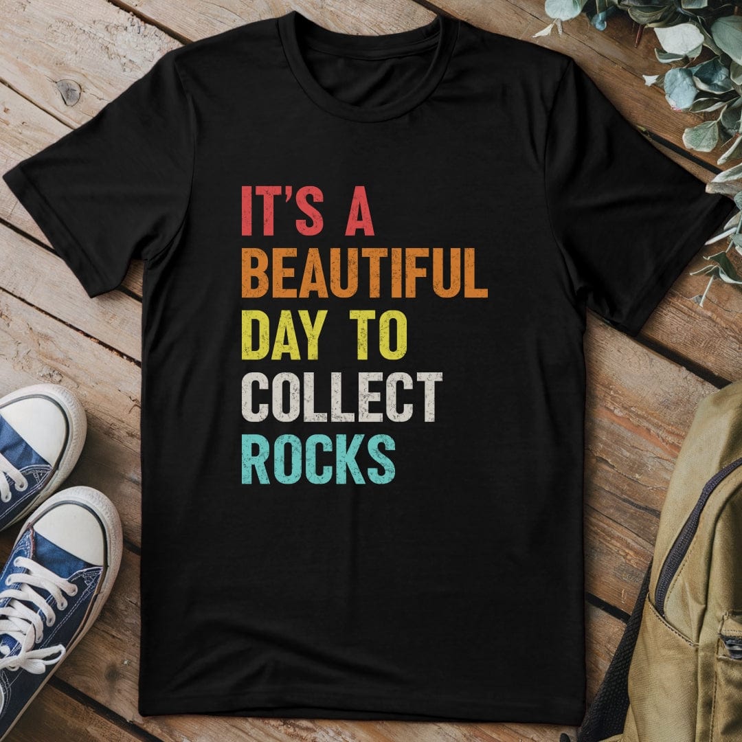 T-Shirt Black / S Collecting Rocks T-Shirt