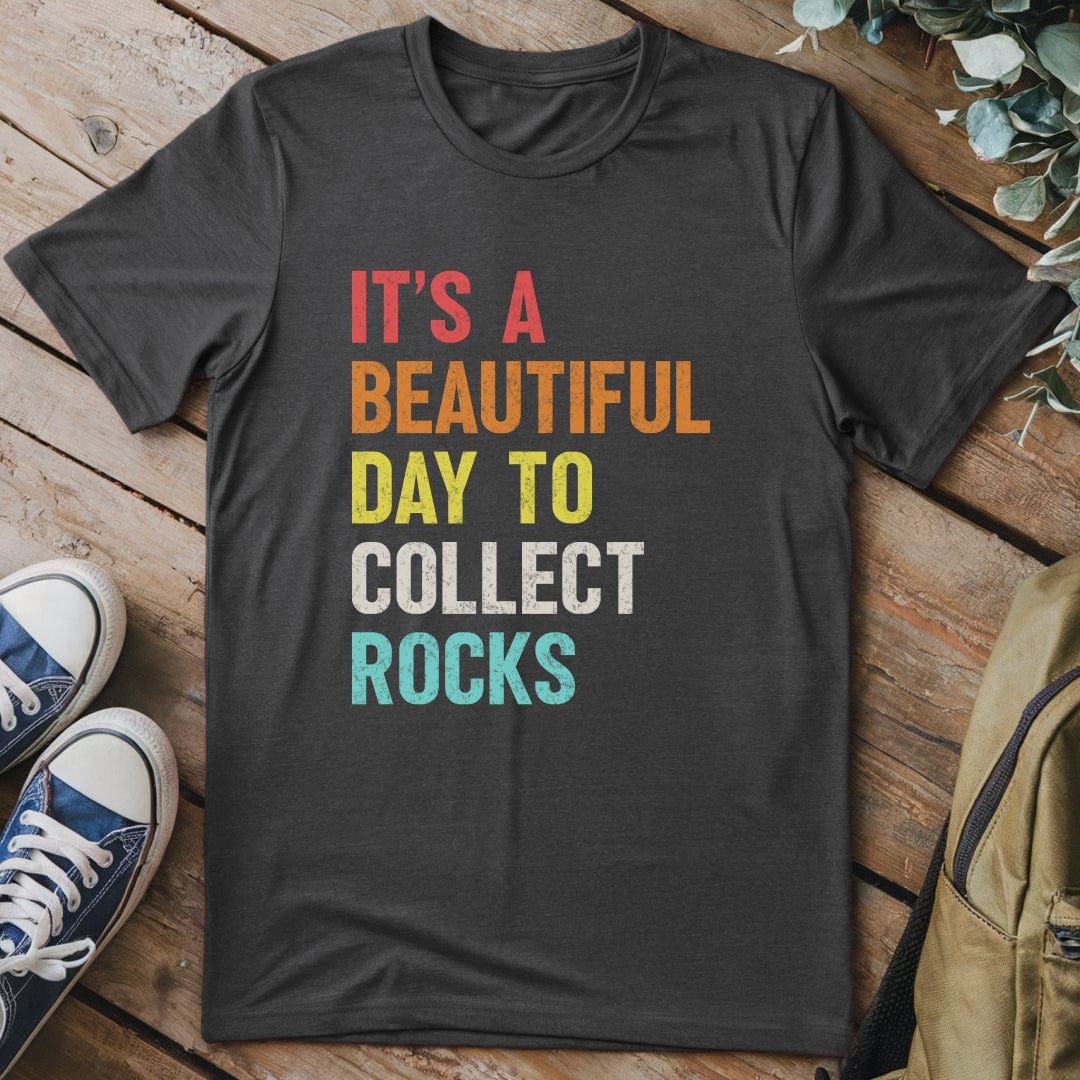 T-Shirt Dark Heather / S Collecting Rocks T-Shirt