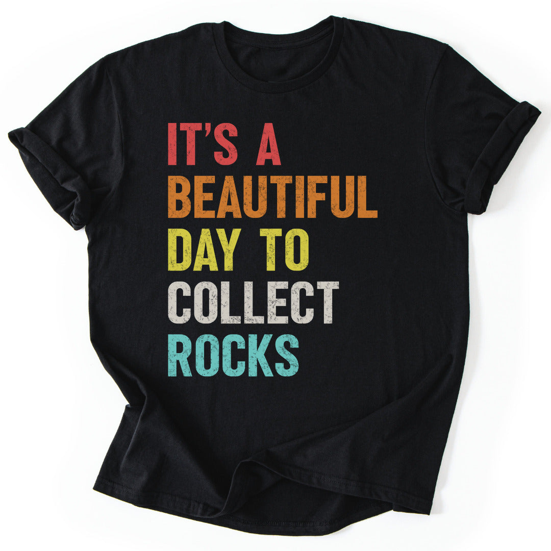 T-Shirt Black / S Collecting Rocks T-Shirt