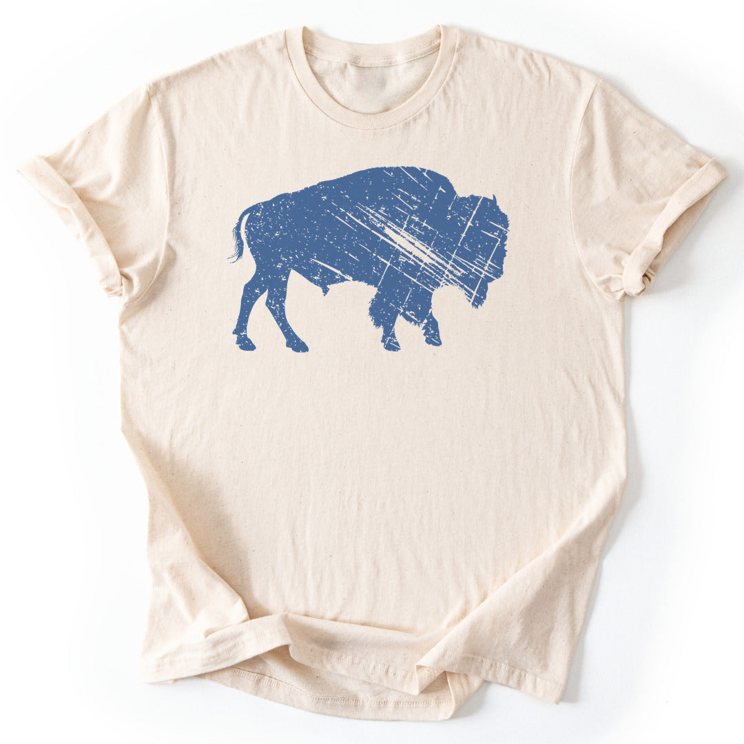 T-Shirt Natural / S Heritage Bison T-Shirt