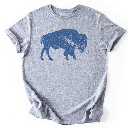 T-Shirt Sport Grey / S Heritage Bison T-Shirt