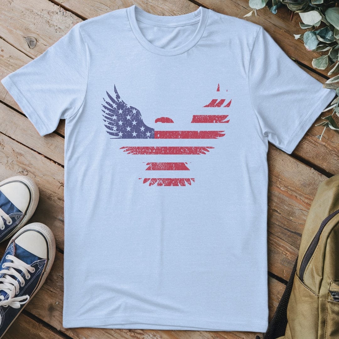 T-Shirt Light Blue / S American Eagle T-Shirt