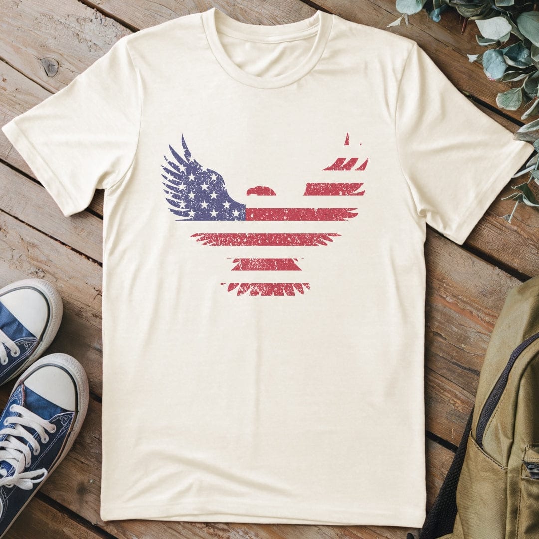 T-Shirt Natural / S American Eagle T-Shirt