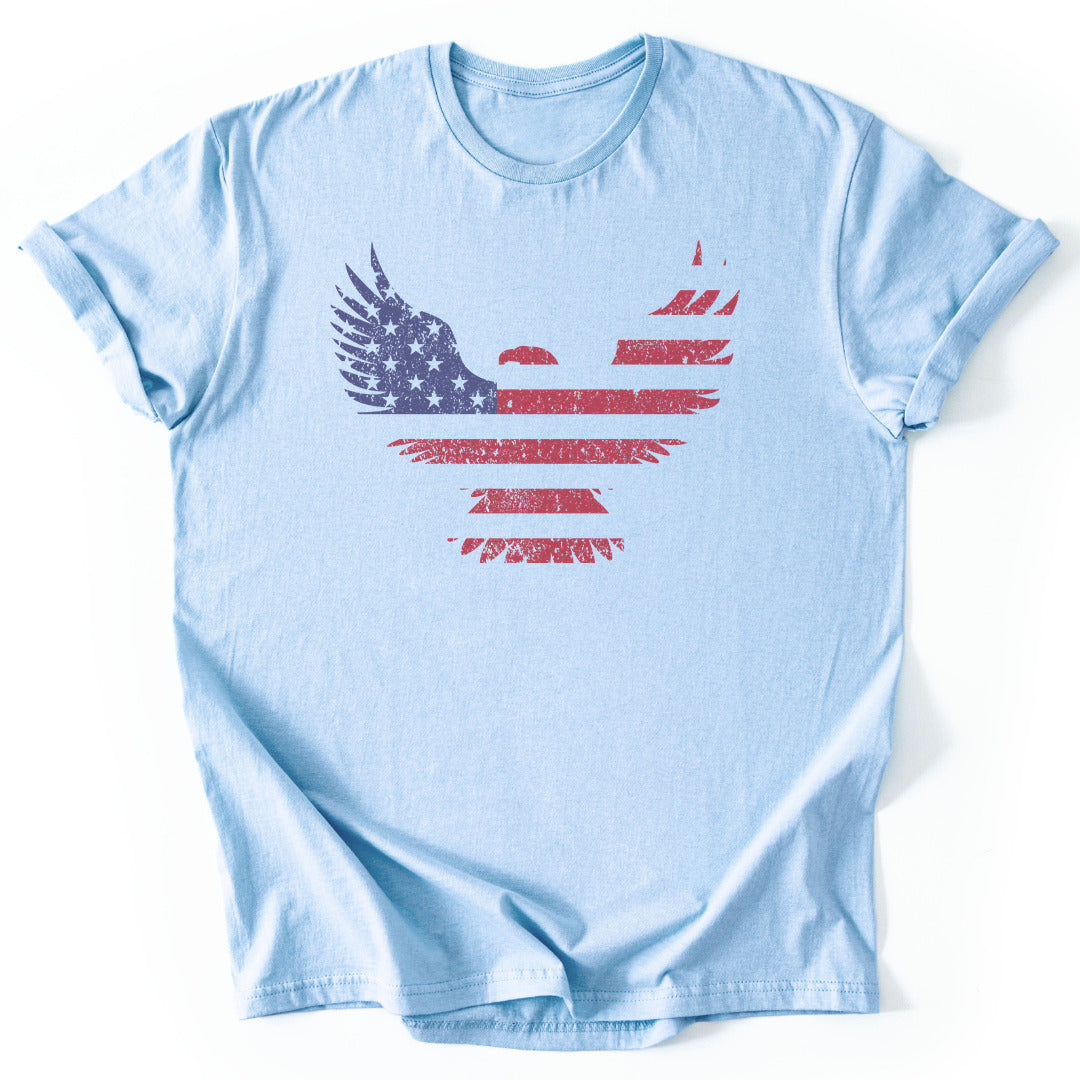T-Shirt Light Blue / S American Eagle T-Shirt