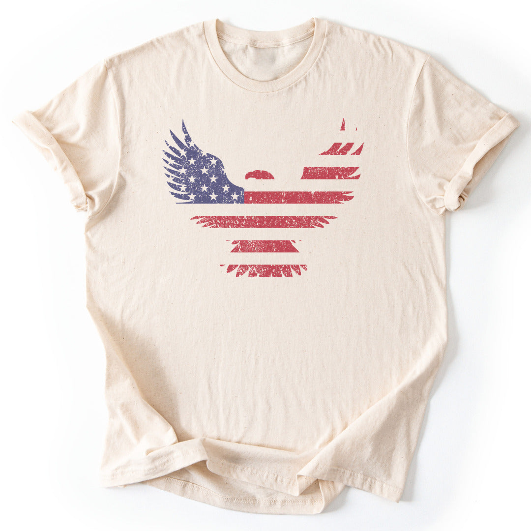 T-Shirt Natural / S American Eagle T-Shirt