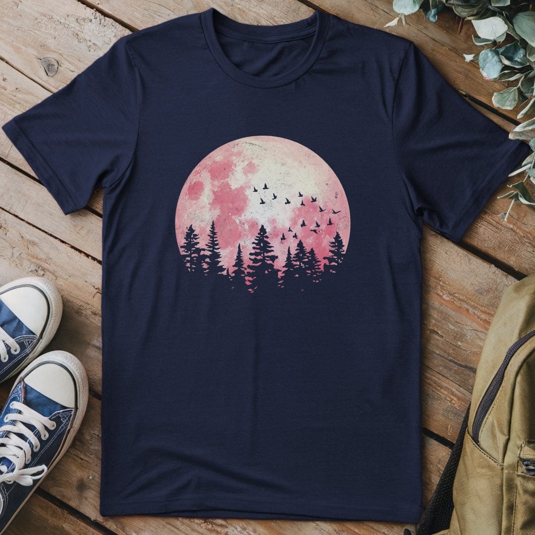 T-Shirt Navy / S Blood Moon T-Shirt