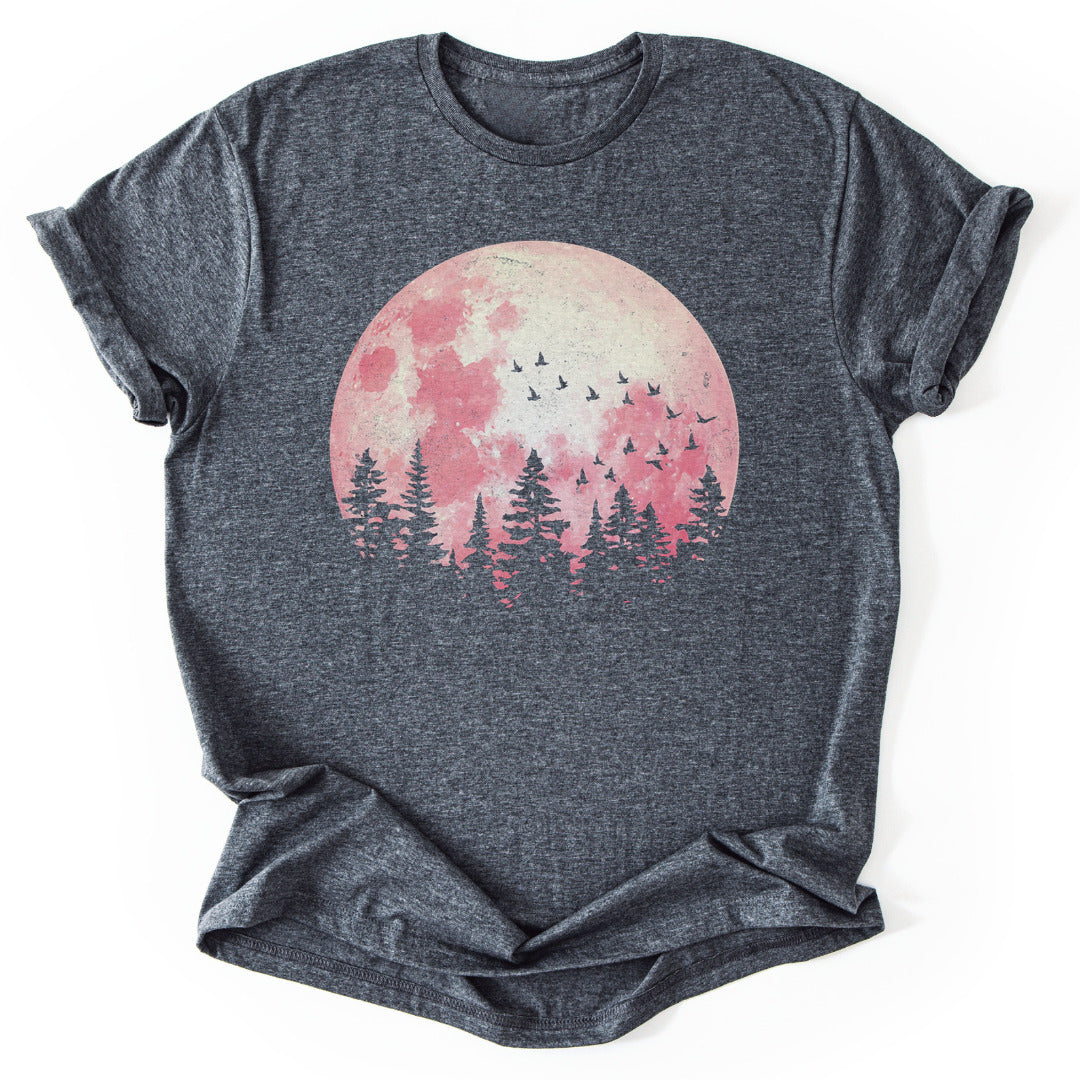 T-Shirt Dark Heather / S Blood Moon T-Shirt