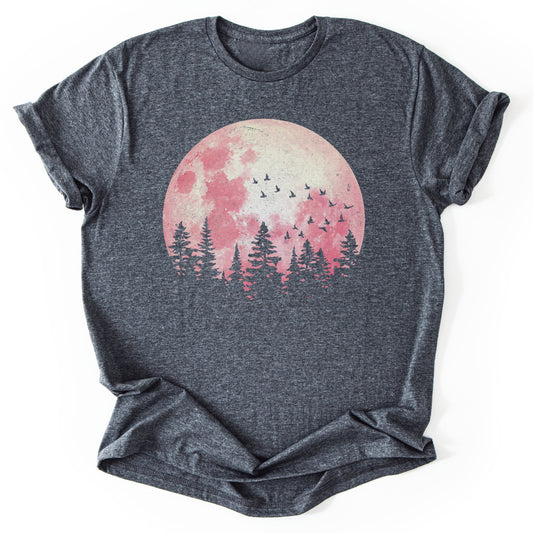 T-Shirt Dark Heather / S Blood Moon T-Shirt