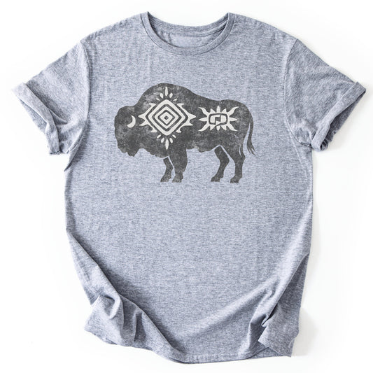 T-Shirt Sport Grey / S Sacred Bison T-Shirt