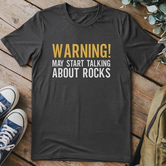 T-Shirt Dark Heather / S May Talk About Rocks T-Shirt