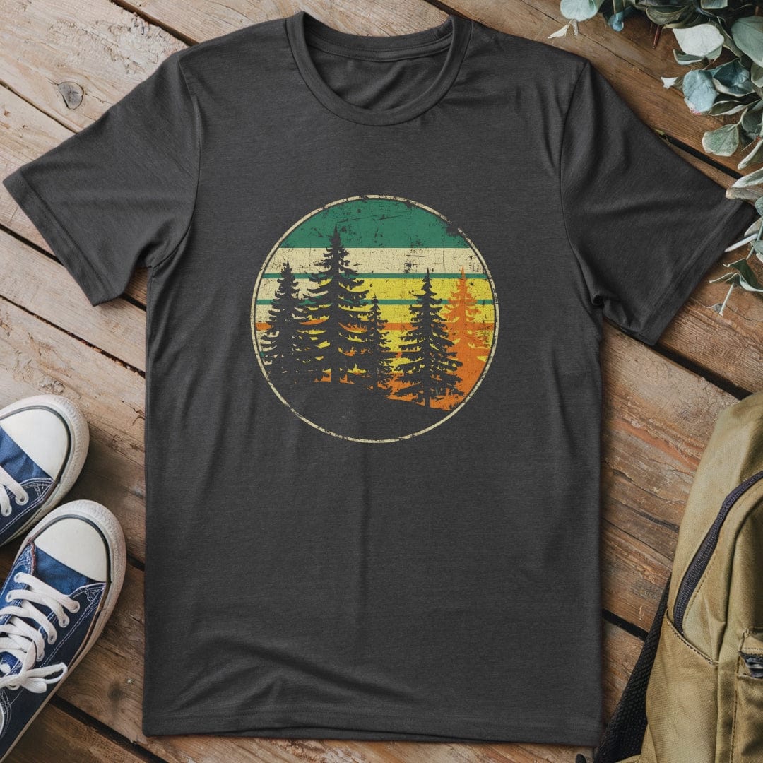 T-Shirt Dark Heather / S Forest Glow T-Shirt